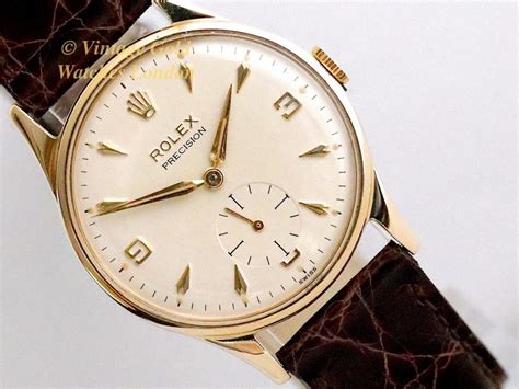 rolex precision 1960 price|pictures of old Rolex watches.